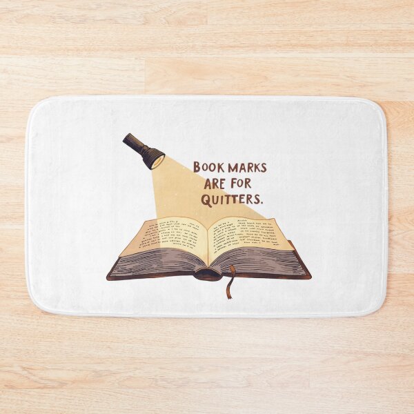 Item preview, Bookmarks Are for Quitters designed and sold by CozyinTime.
