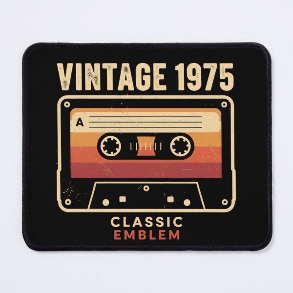Item preview, Vintage 1975 Distressed 50th Birthday Gift Retro Design designed and sold by svarupa.