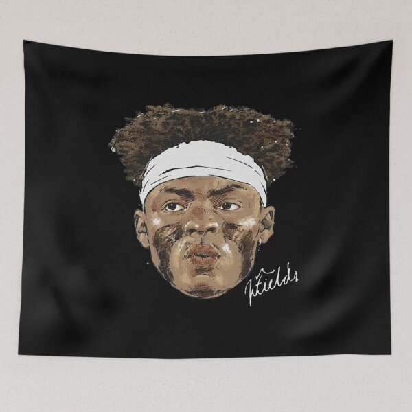 Item preview, justin fields portrait T-Shirt designed and sold by SaraPorte.