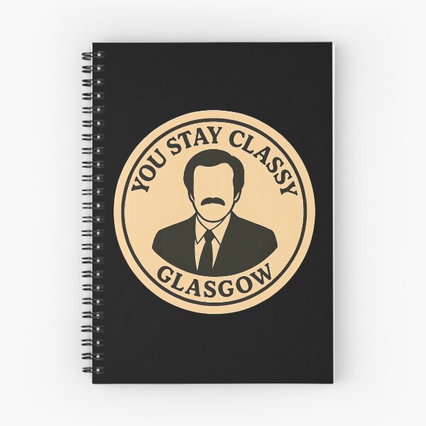 Item preview, Anchorman Inspired Retro UK Print: Glasgow designed and sold by PinUpPizzazz.