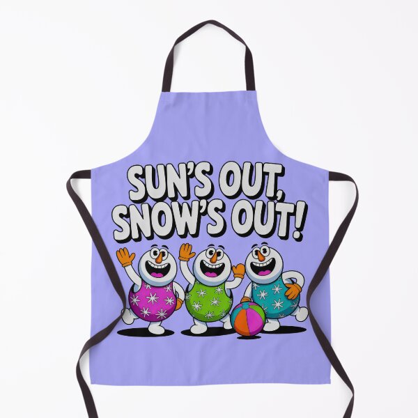 Item preview, Joyful Snowmen Bringing Winter Spirit to the Beach designed and sold by SplashTastic.