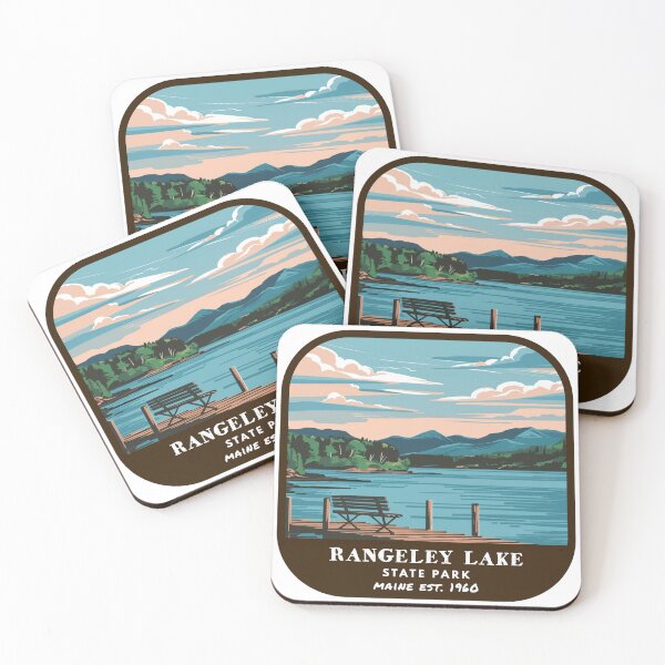 Item preview, Vintage Rangeley Lake State Park (Maine State Park) designed and sold by RabbitK.