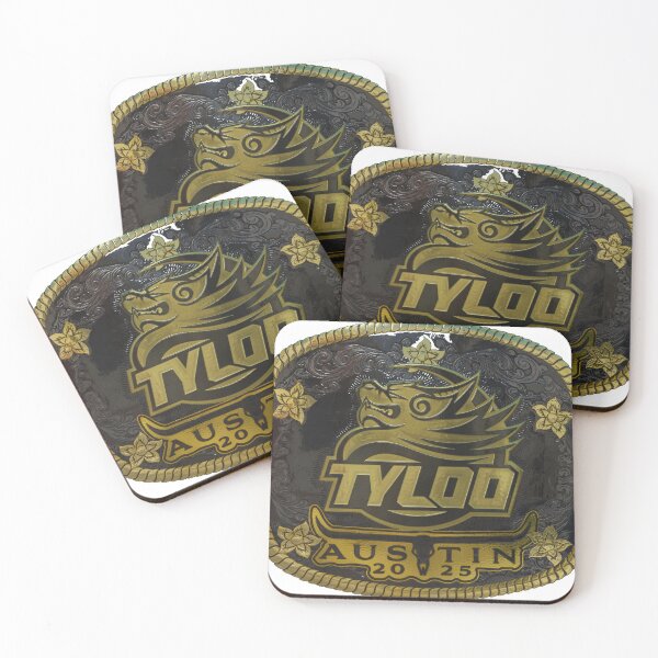 Item preview, Sticker TYLOO (Gold) Austin 2025 CS2 designed and sold by WhereIsTheArt.