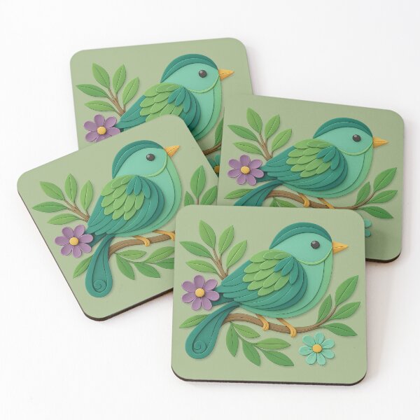 Item preview, Gumleaf Wren designed and sold by Ilona Abou-Zolof.