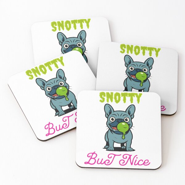 Item preview, Snotty But Nice Funny Bulldog Cartoon designed and sold by ArtisticDesignsbyLinda.