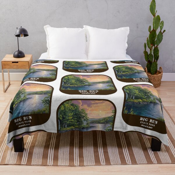 Item preview, Vintage Big Run State Park (Maryland State Park) designed and sold by RabbitK.