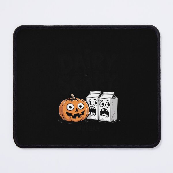 Item preview, Dairy Is Scary Vegan Halloween Pumpkin  designed and sold by dainegilbert.