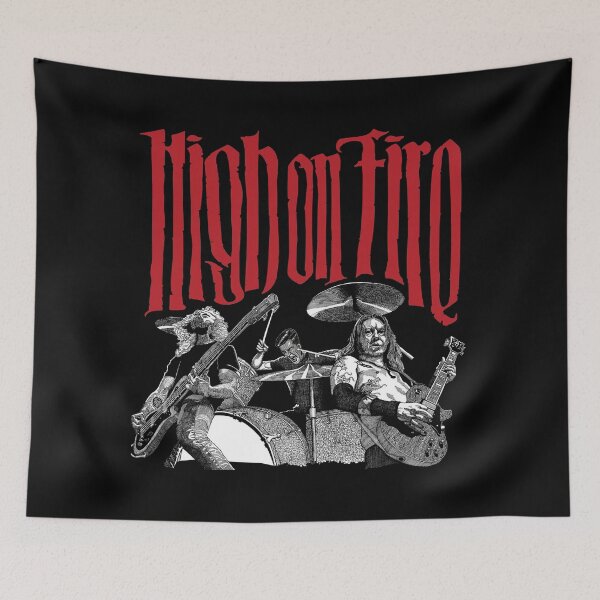 Item preview, HIGH ON FIRE BAND designed and sold by BhanderOlay.