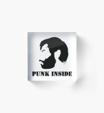 Punk Inside Acrylic Block