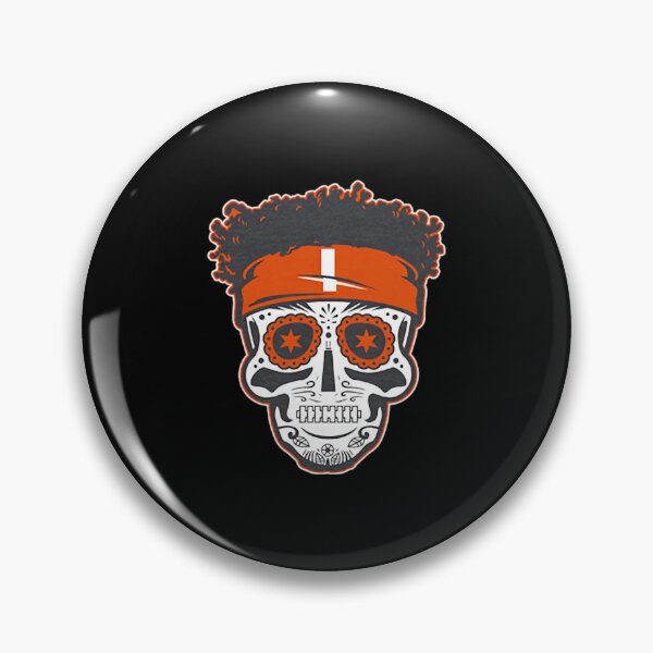 Item preview, Justin Fields Sugar Skull T-Shirt designed and sold by KaylinRuecker.
