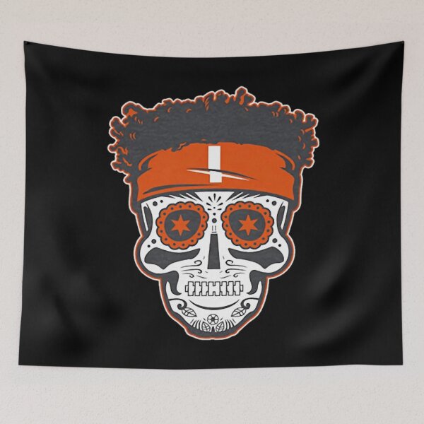 Item preview, Justin Fields Sugar Skull T-Shirt designed and sold by KaylinRuecker.