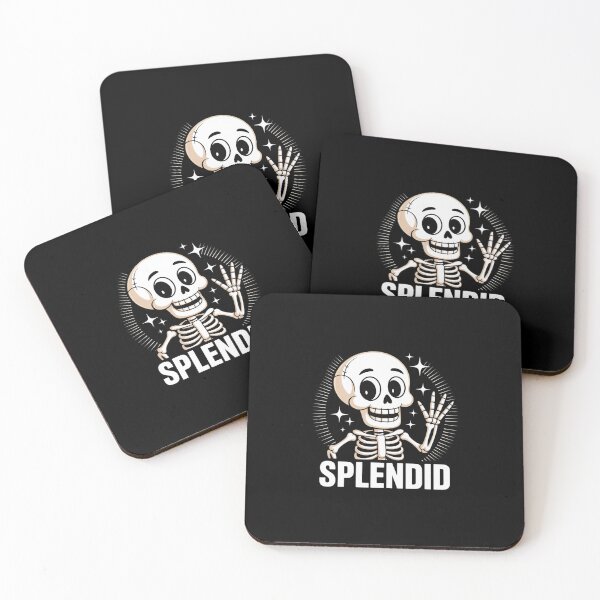Item preview, Skeleton Splendid Halloween  designed and sold by dainegilbert.