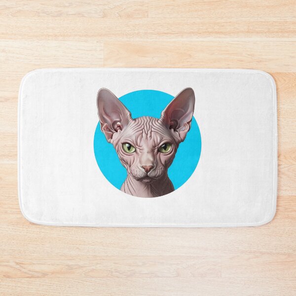 Item preview, Sphynx Cat Portrait Green Eyes Feline designed and sold by k3rstman1.