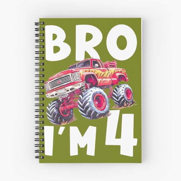 Item preview, Four Year Old Monster Truck Birthday Boy Gift By Merch, Limited Edition, Perfect Gift For You And F designed and sold by BROSHERYLSHOP.