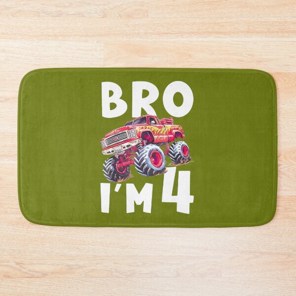 Item preview, Four Year Old Monster Truck Birthday Boy Gift By Merch, Limited Edition, Perfect Gift For You And F designed and sold by BROSHERYLSHOP.