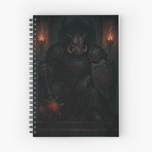 Item preview, The Rune-Boar Sentinel – Guardian of the Crowned Code designed and sold by ShadowFoxStudio.