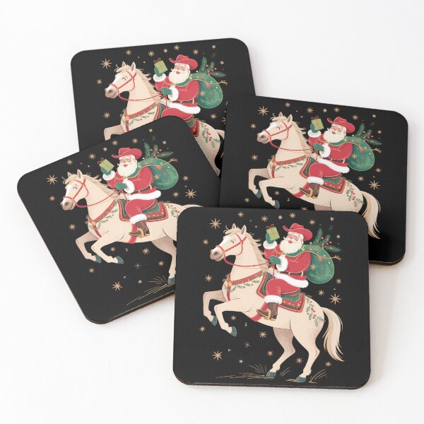 Item preview, Santa Cowboy Western Christmas Holiday Xmas Family designed and sold by savrmiller.