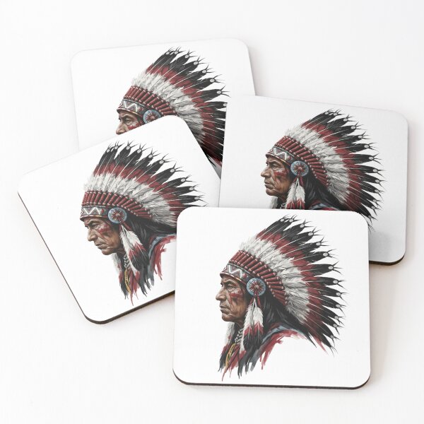 Item preview, Feathered Warrior Portrait designed and sold by 0606PM.
