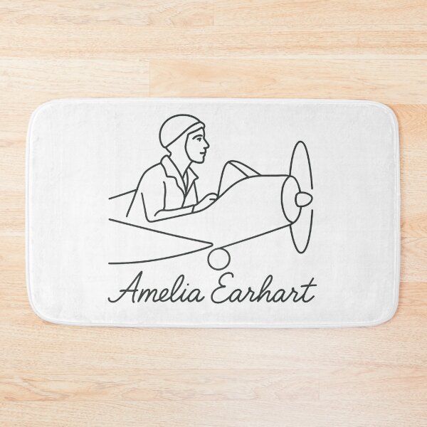 Item preview, Amelia Earhart One Line Art  designed and sold by Anniko Art Studio.