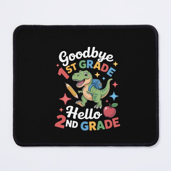 Item preview, Goodbye 1st Grade Hello 2nd Grade Dinosaur Last DayOf School  designed and sold by dainegilbert.