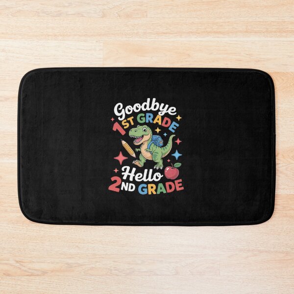 Item preview, Goodbye 1st Grade Hello 2nd Grade Dinosaur Last DayOf School  designed and sold by dainegilbert.
