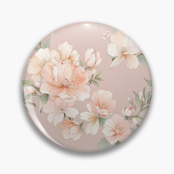 Item preview, Peach Flower Design designed and sold by CoolPixels.