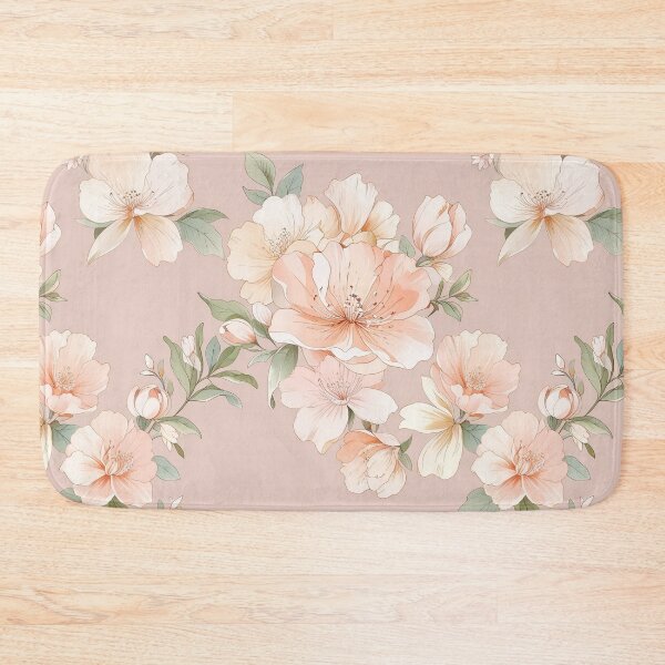 Item preview, Peach Flower Design designed and sold by CoolPixels.