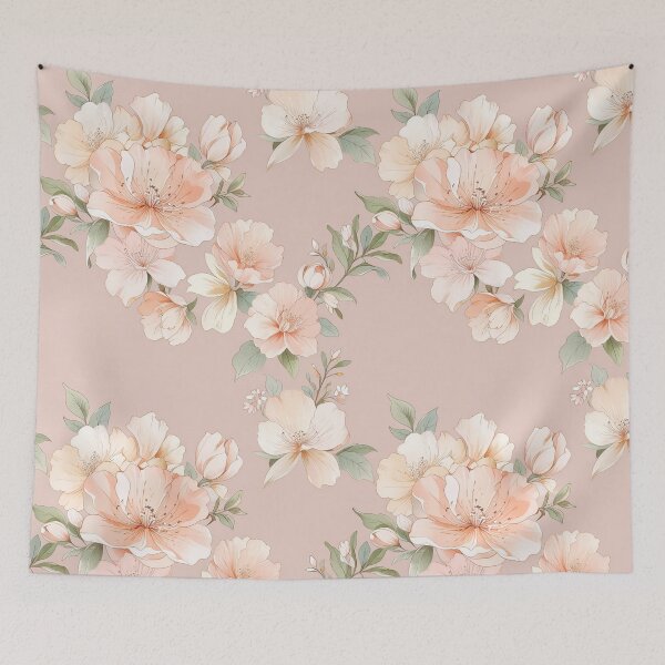Item preview, Peach Flower Design designed and sold by CoolPixels.