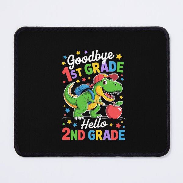Item preview, Goodbye 1st Grade Hello 2nd Grade Graduation Dinosaur designed and sold by dainegilbert.