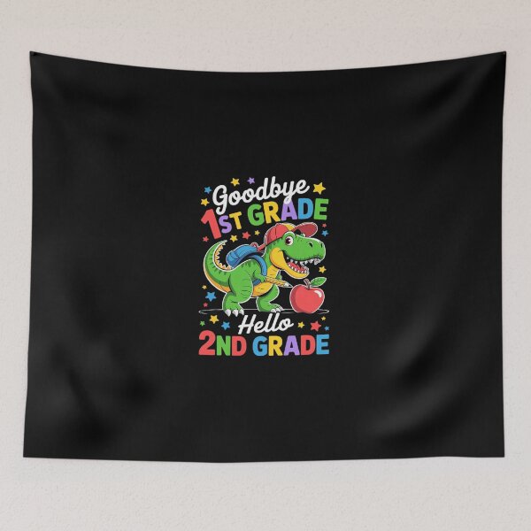 Item preview, Goodbye 1st Grade Hello 2nd Grade Graduation Dinosaur  designed and sold by dainegilbert.