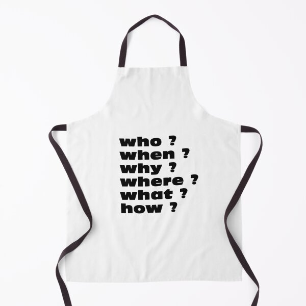 Item preview, Who When Why Questions Typography designed and sold by capricedefille.