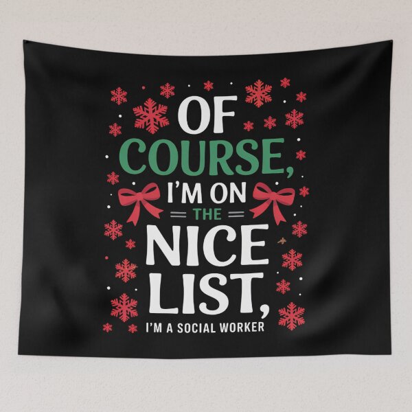 Item preview, Social Worker Christmas designed and sold by savrmiller.