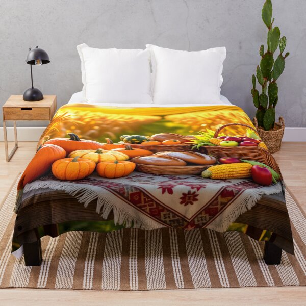 Item preview, Thanksgiving Bountiful Harvest Scene designed and sold by Sharon Schwalbe.