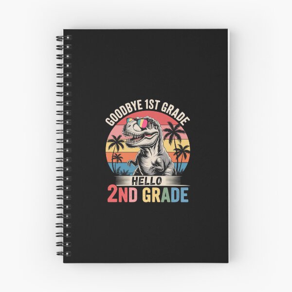 Item preview, Goodbye 1st Grade Hello 2nd Grade Graduation T-Rex Dinosaur  designed and sold by dainegilbert.