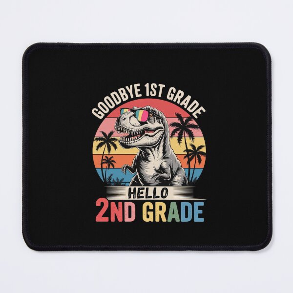 Item preview, Goodbye 1st Grade Hello 2nd Grade Graduation T-Rex Dinosaur  designed and sold by dainegilbert.