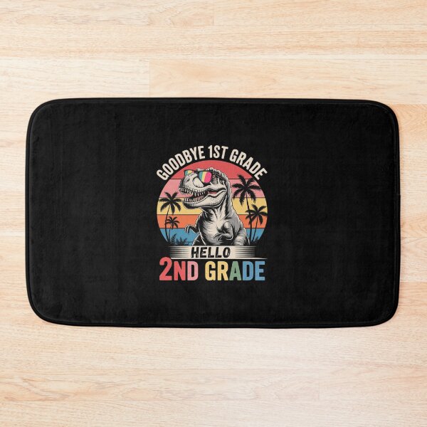 Item preview, Goodbye 1st Grade Hello 2nd Grade Graduation T-Rex Dinosaur  designed and sold by dainegilbert.