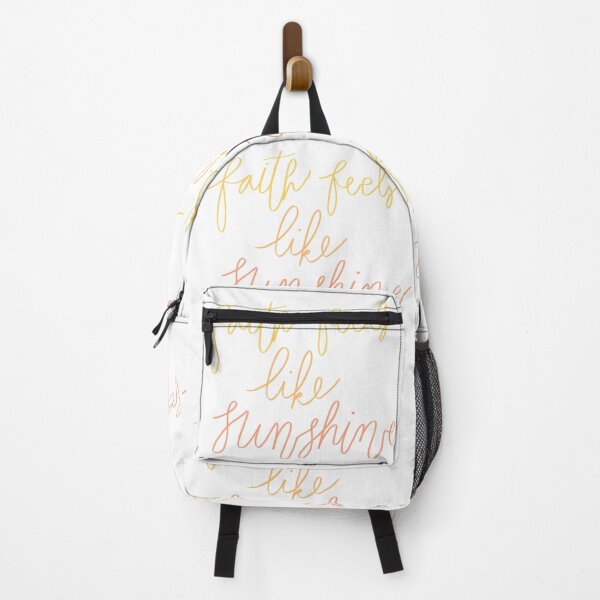 Item preview, Faith Feels Like Sunshine | Inspirational Christian Quote Art designed and sold by Tinywingscreate.