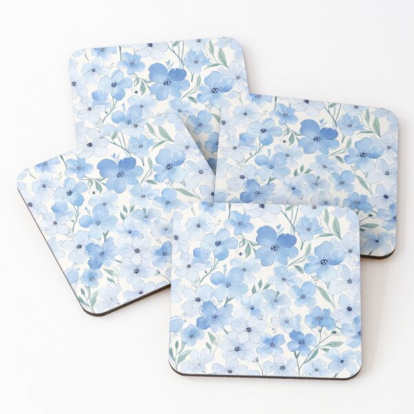 Item preview, Dreamy Blue Flowers designed and sold by CoolPixels.
