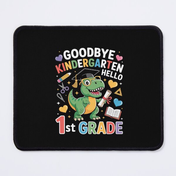 Item preview, Goodbye Kindergarten Hello 1st Grade Graduation T-Rex Dino 1 designed and sold by dainegilbert.