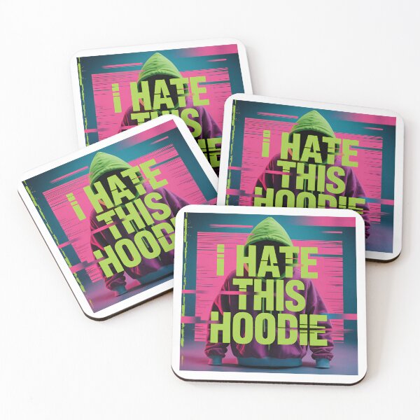 Item preview, I Hate This Hoodie designed and sold by randomorder.