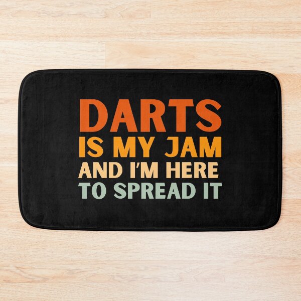 Item preview, Darts Is My Jam Funny Dart Thrower designed and sold by StrideSuccess.