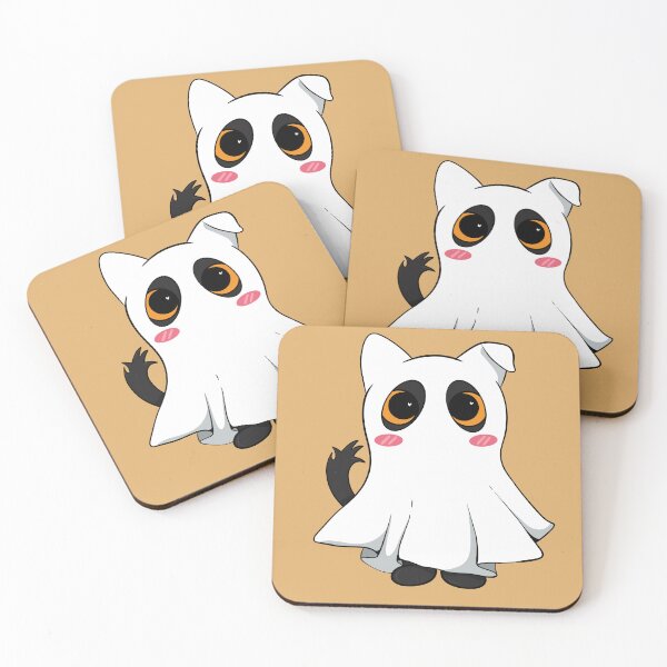 Item preview, Cute Halloween Ghost Cat designed and sold by Sharkuchhie.