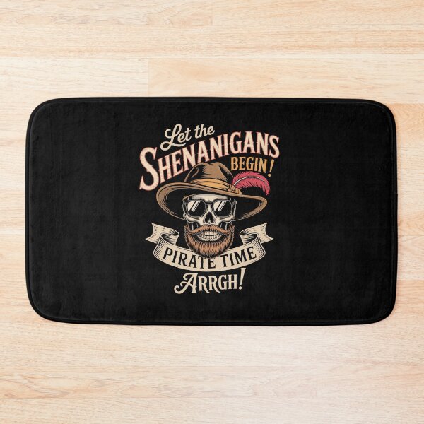 Item preview, Arrgh Pirate Time Let The Shenanigans Begin Pirate designed and sold by SlogariArt.