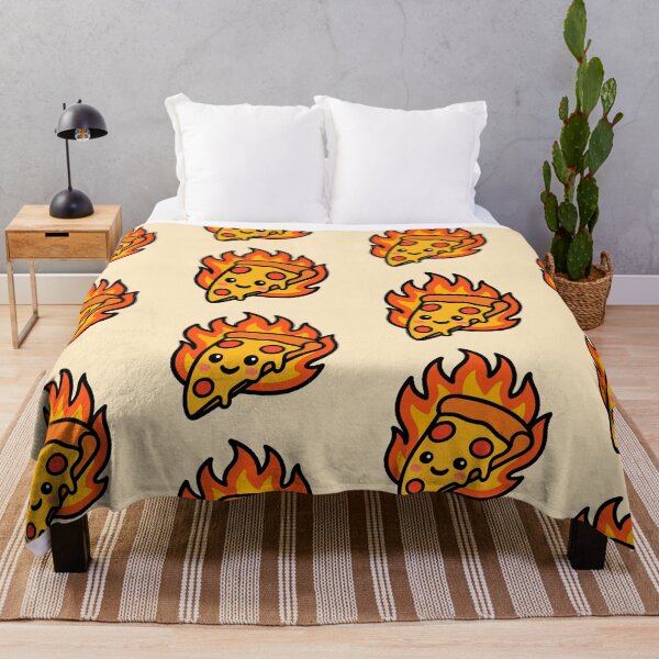 Item preview, Funny Burning Pizza Slice designed and sold by thepicassoUA.
