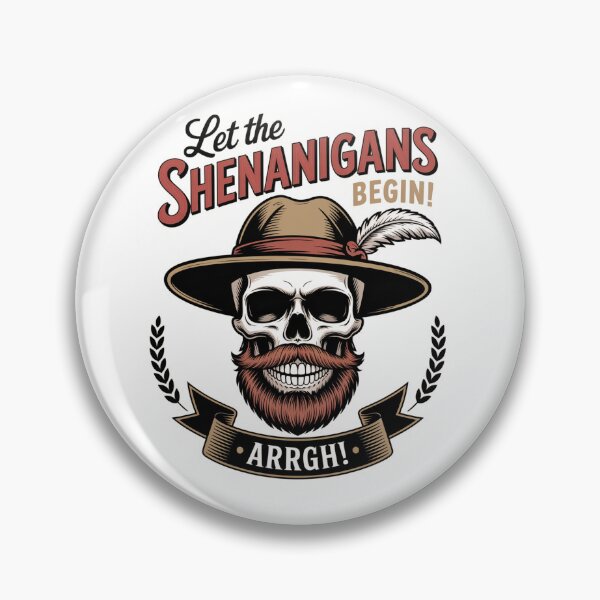 Item preview, Arrgh Pirate Time Let The Shenanigans Begin designed and sold by SlogariArt.