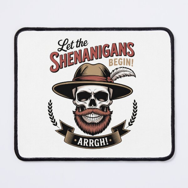 Item preview, Arrgh Pirate Time Let The Shenanigans Begin designed and sold by SlogariArt.