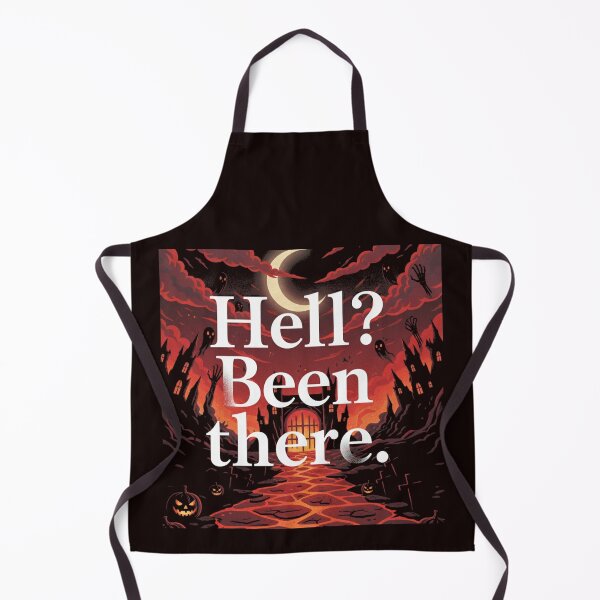 Item preview, Hell? Been There. – Bold Halloween Graphic designed and sold by ViviByPaula.