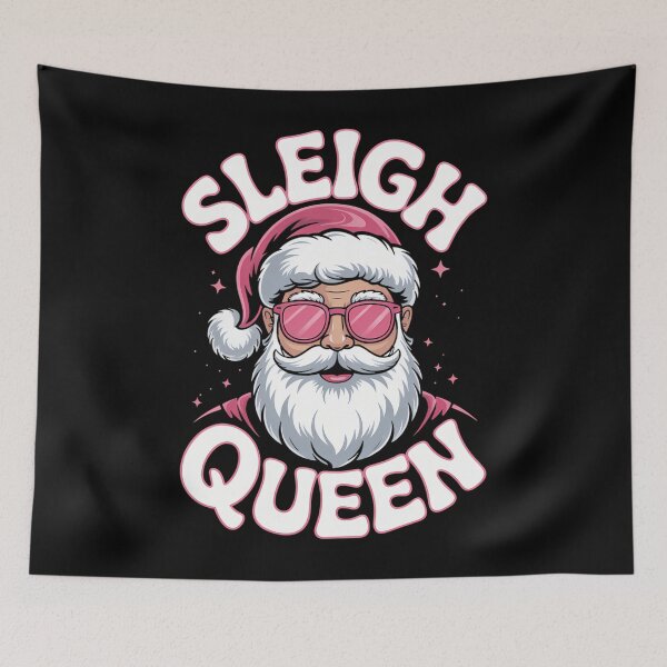 Item preview, Christmas Funny Santa Sleigh Queen designed and sold by aidenpier.