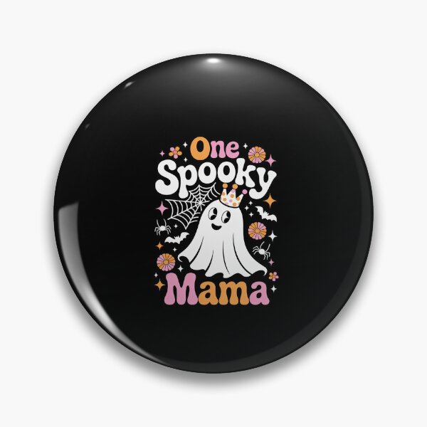 Item preview, Groovy One Spooky Mama Halloween Spooky Mom Ghost  designed and sold by dainegilbert.
