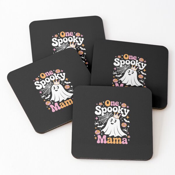 Item preview, Groovy One Spooky Mama Halloween Spooky Mom Ghost  designed and sold by dainegilbert.